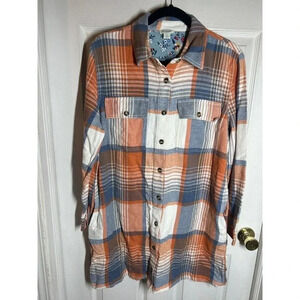 Sundance Women’s Lorelei Plaid Shirt Dress Size PL